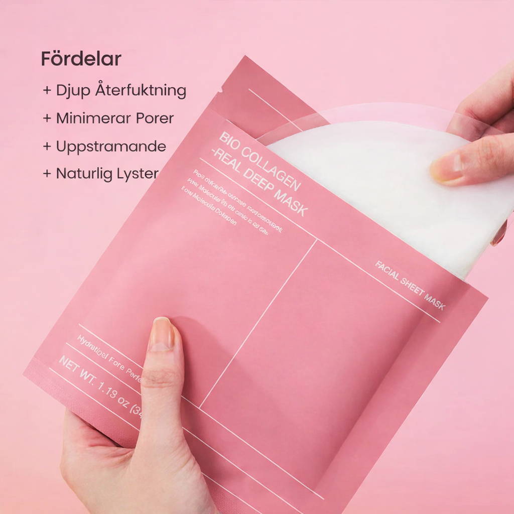 BIODANCE™ – Mascarilla facial profunda de biocolágeno K-Beauty