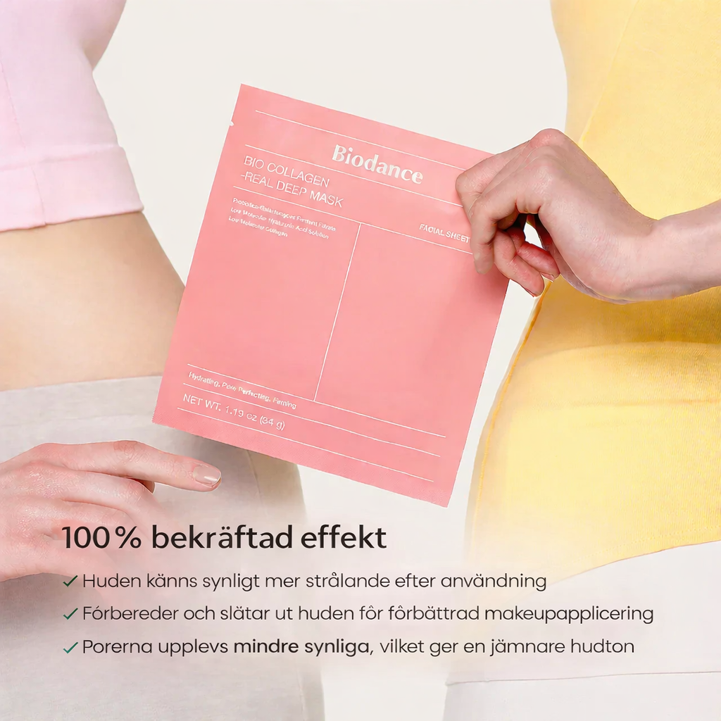 BIODANCE™ – Mascarilla facial profunda de biocolágeno K-Beauty