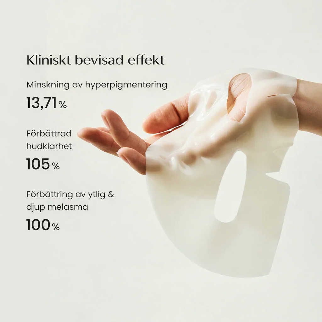 BIODANCE™ Radiant Vita Niacinamide Hydrogel Mask — Glow, Fukt & Jämn Hudton · K-Beauty Ansiktsmask BIODANCE