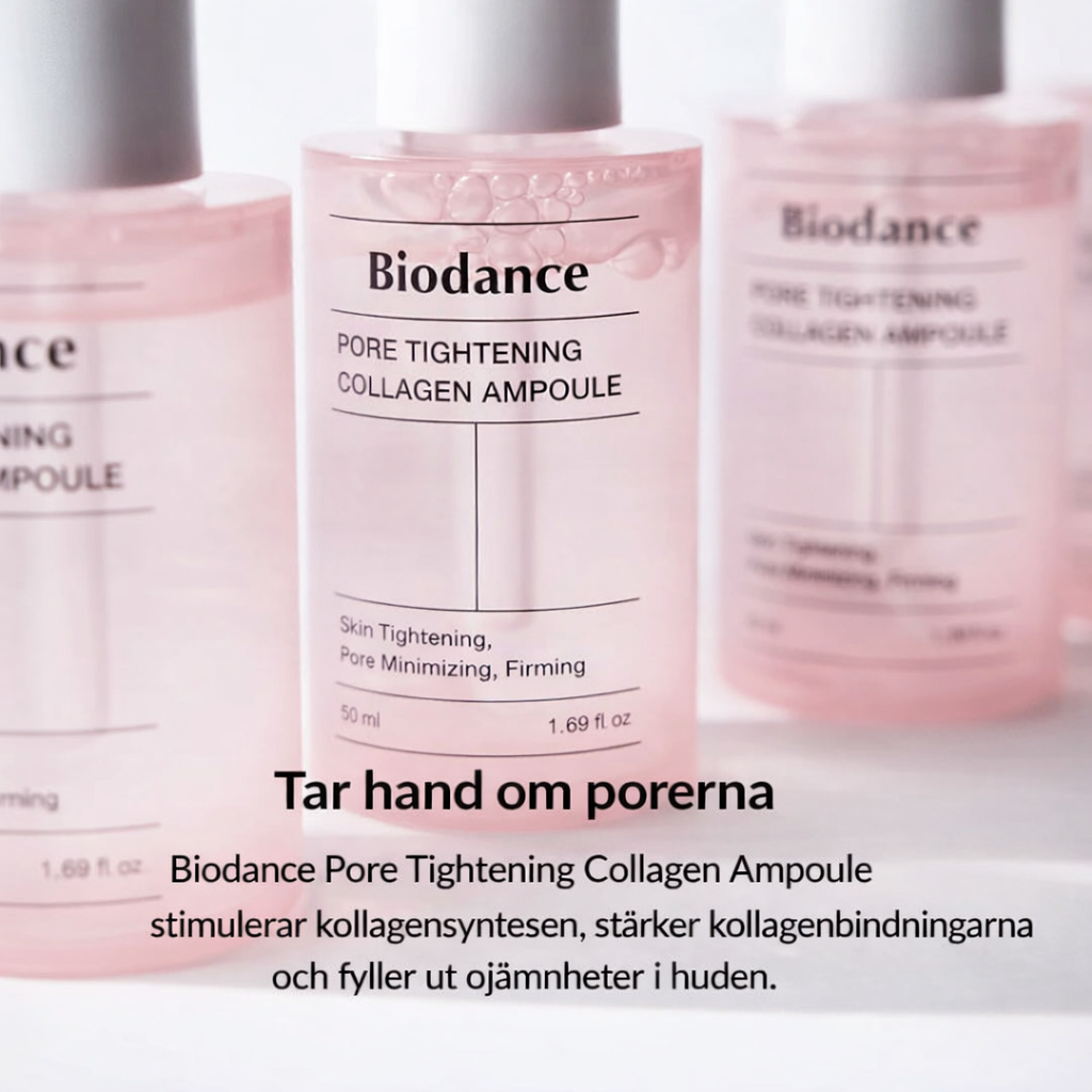 Ampolla de colágeno BIODANCE™ para tensar los poros 50 ml: piel más firme, poros más suaves y mayor elasticidad