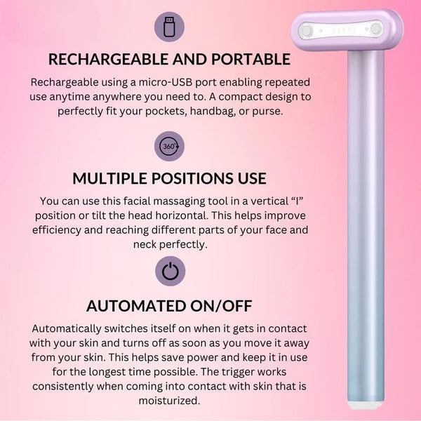 ULTRA LIFT™ LED Anti-Age Wand som Lyfter, Stramar & Ger Glow på Minuten Anesi Scandinavia