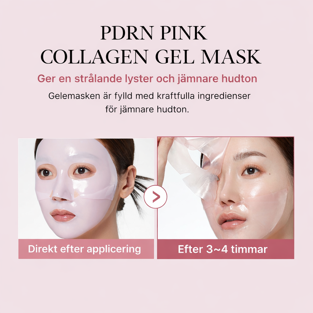 Mascarilla de gel iluminadora Medicube™ Pink PDRN: hidratación intensa, luminosidad y renovación de la piel