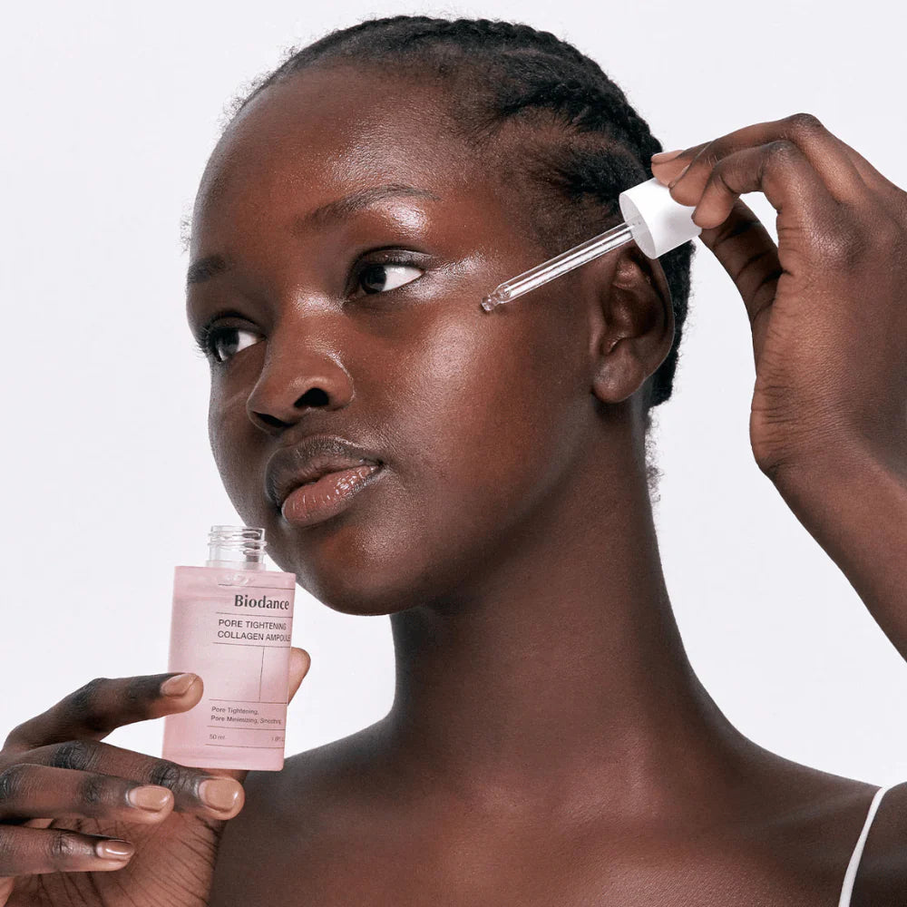 Ampolla de colágeno BIODANCE™ para tensar los poros 50 ml: piel más firme, poros más suaves y mayor elasticidad