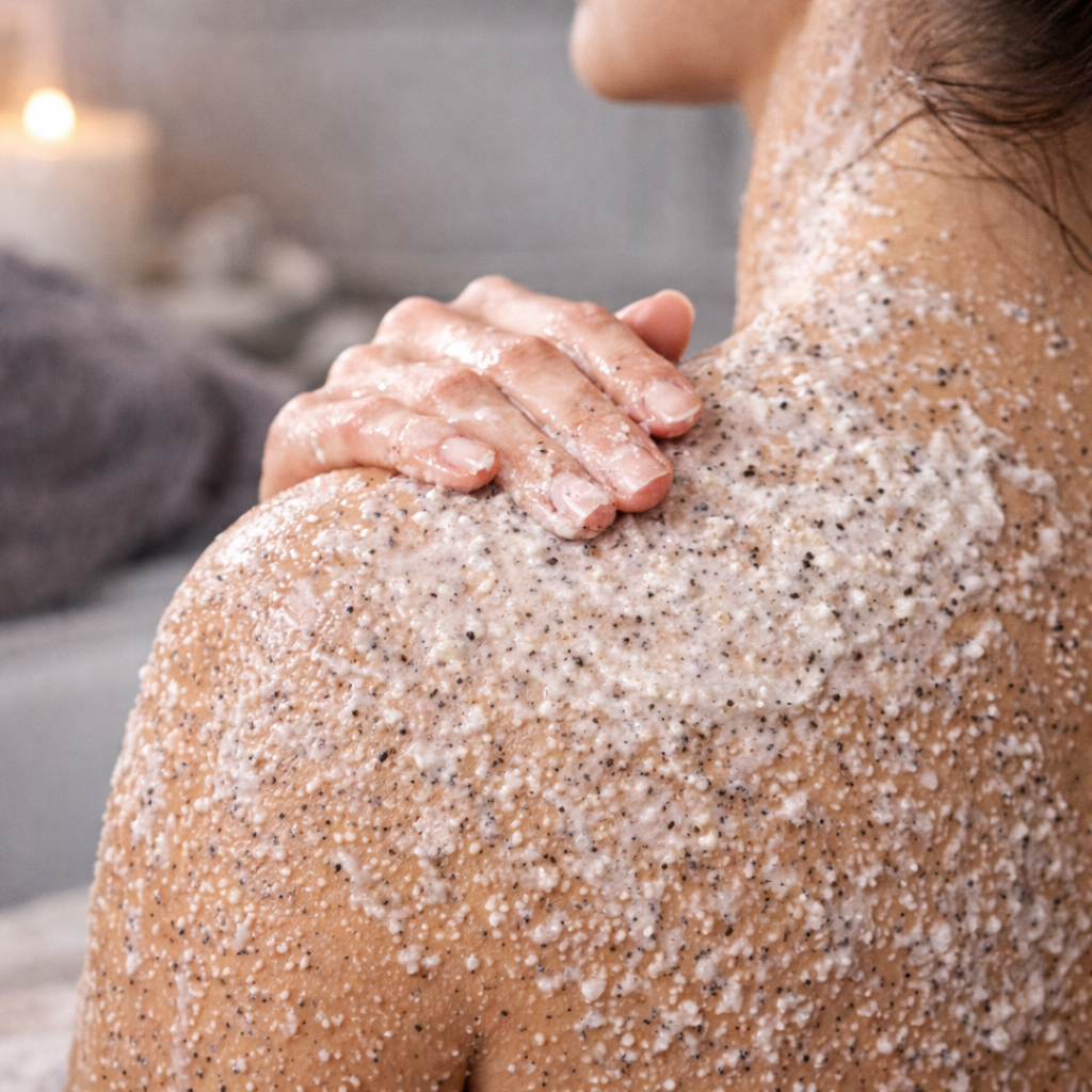 Exfoliante facial y corporal ICELANDIC VULCANO™: exfoliación suavizante con arena volcánica